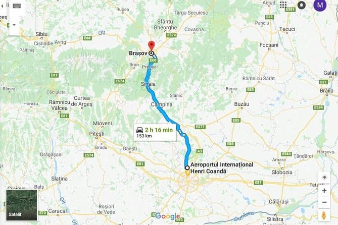 Stress-Free Transfer to BraČov from Bucharest