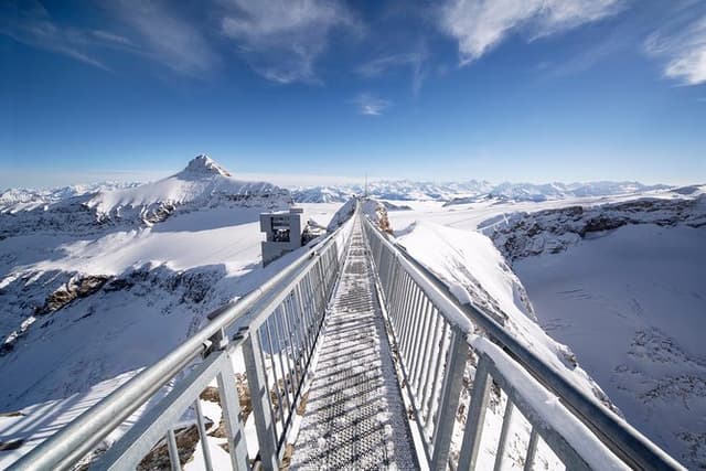 Glacier 3000 and Montreux Riviera from Geneva