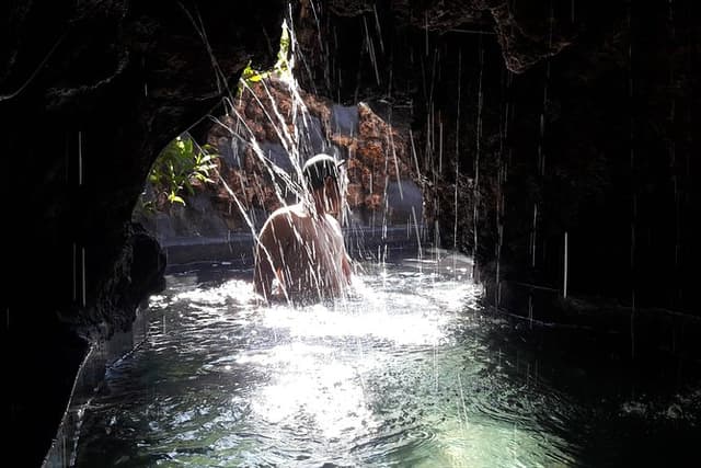 Ubud Hot Springs and Waterfall Private Guided Tour