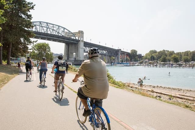 Vancouver Bike or Ebike Rental - Self Guided Map provided