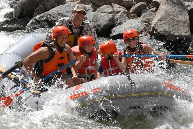 Bighorn Sheep Canyon Full Day Whitewater Rafting (FREE Wetsuits)