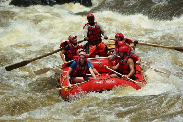White Water Rafting High Water in Zambia February to July