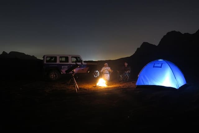 Mleiha Overnight Camp- Panoramic Lounge