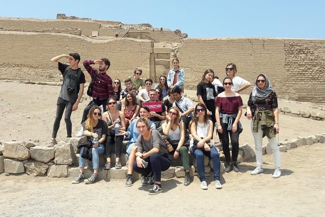 Huaca Pucllana in Lima for Cruises