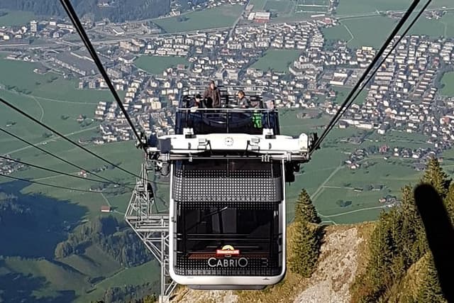 Cabrio Cable Car to Stanserhorn Half-Day Trip from Luzern