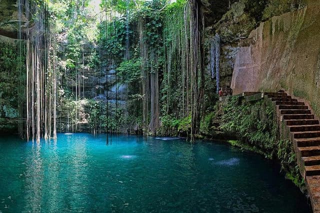 Chichen Itza, Cenote Ik Kil, Coba Ruins Small Group Early Arrival
