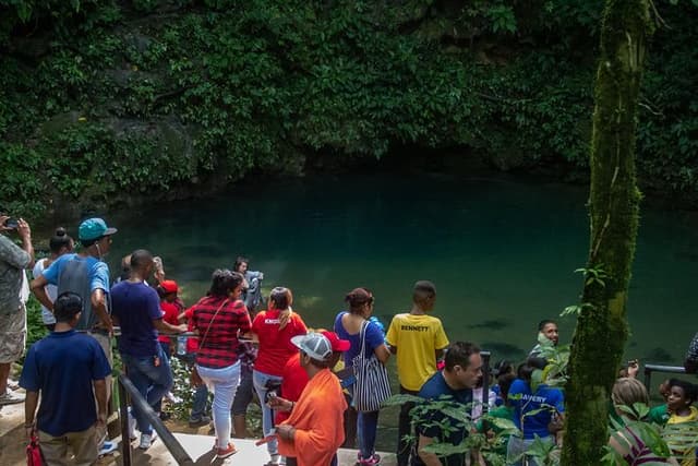In-Land Blue Hole National Park and BelizeCity Tour