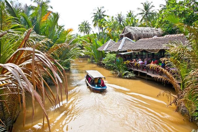 Small-Group Mekong Delta Day Trip: Boat Ride, Cottages & Pagoda