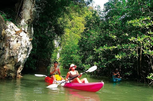 Ban Bor Thor Kayaking Full-Day Tour from Krabi including Lunch