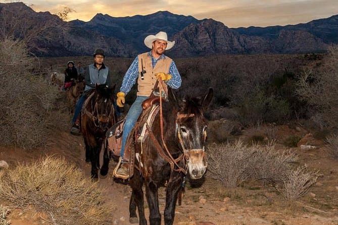 Authentic Wild West Sunset Horseback Riding in Las Vegas