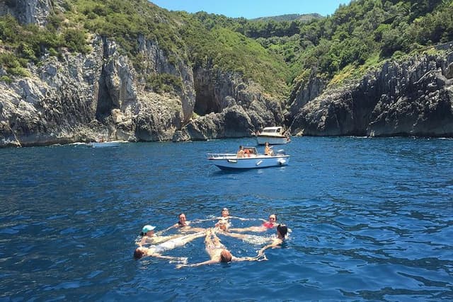 Amalfi Coast Full Day Private Boat Excursion from Praiano