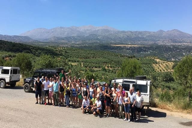 Crete Off-Road & Flavors Safari: Wine, Olive Oil & Mountain Life