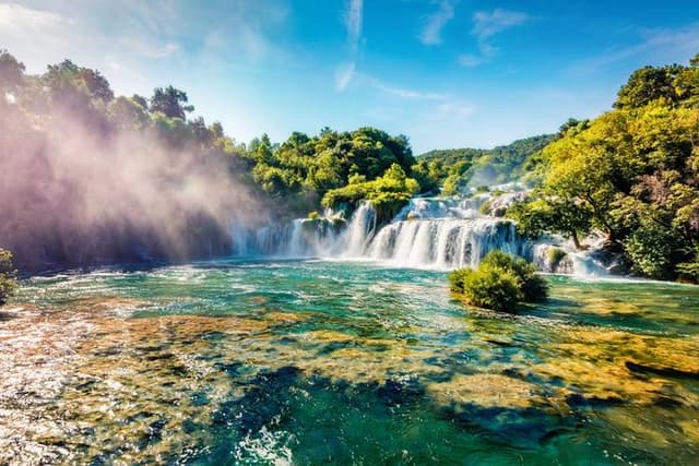 Krka Waterfalls & Primošten from Trogir, Seget, Čiovo & Kaštela