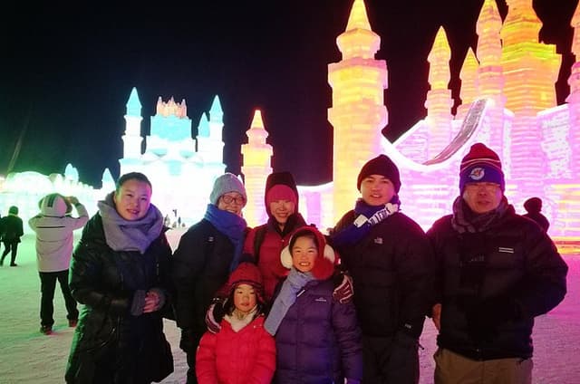 4-Day Harbin City Private Tour with Ice and Snow Festival with Lunch
