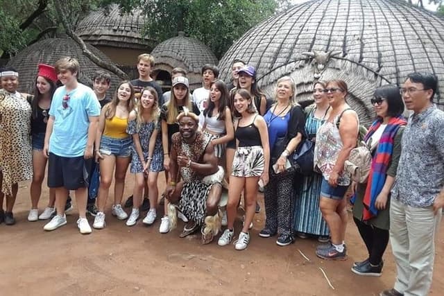 Private Lesedi Cultural Village Half Day Tour