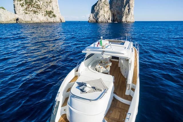 Capri Private Boat Tour from Sorrento, Positano or Naples - Yacht Klase 50