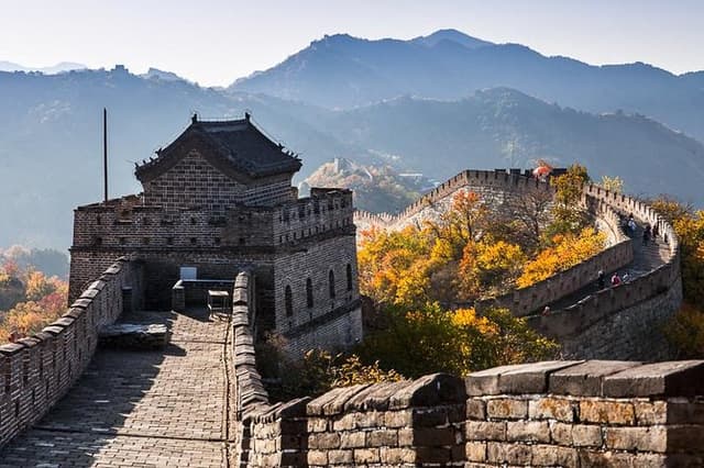 Tianjin Shore Excursion: Mutianyu Great Wall Trip with English Speaking Driver