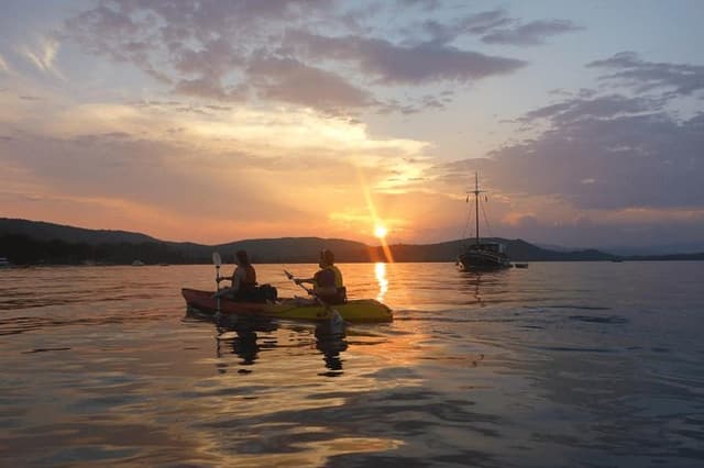 Vourvourou Sunset Sea Kayak Trip