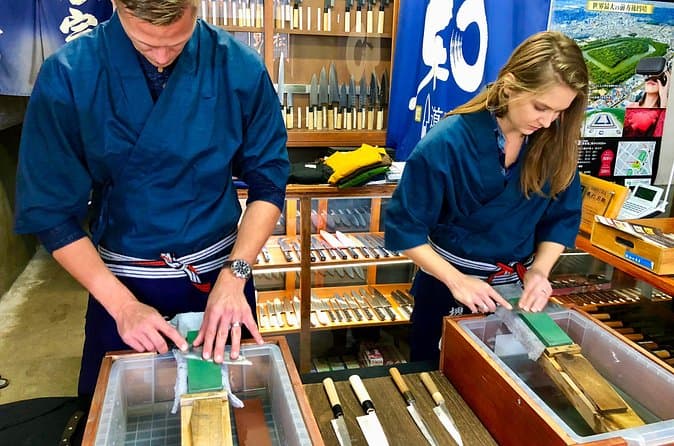 Top-Rated Knife Sharpening Tours in Osaka