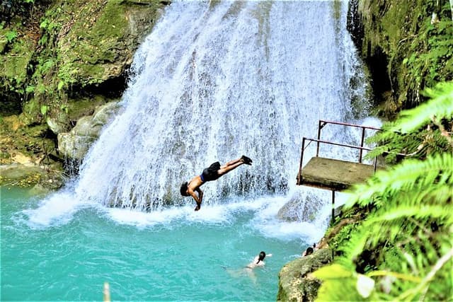 Blue Hole, Secret Falls, and Dunn's River Falls Combo Day-Trip