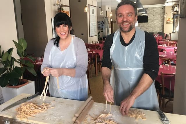 Walking tour in the Heart of Rome and a Cooking Class in a Very Small Group