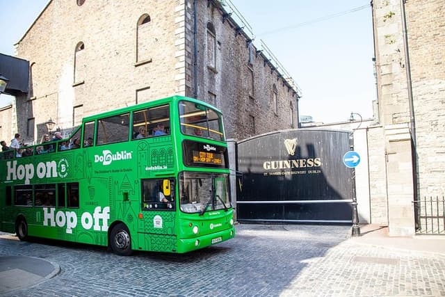 Dublin Public Transport and Hop-On Hop-Off Sightseeing Bus Tour