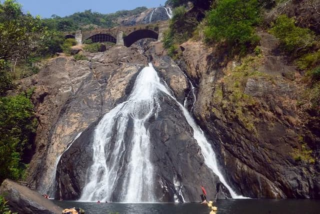Waterfall & Plantation