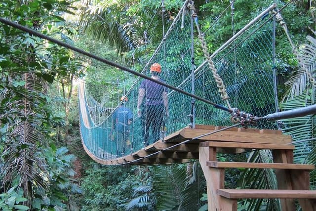 Zipline & Waterfall Rappelling at Antelope Falls