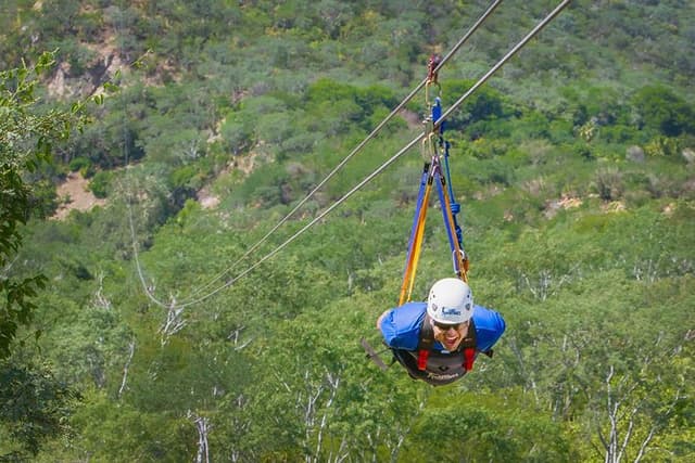 Ziplining and UTV Desert Adventure from Los Cabos