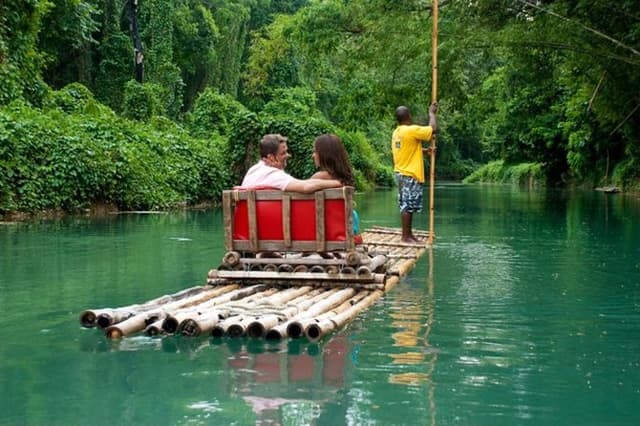 Martha Brae Bamboo Rafting Tranquil Peace Of Mind