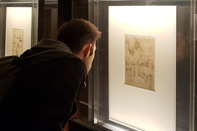 Pinacoteca Ambrosiana and da Vinci's Codex Atlanticus admission in Milan