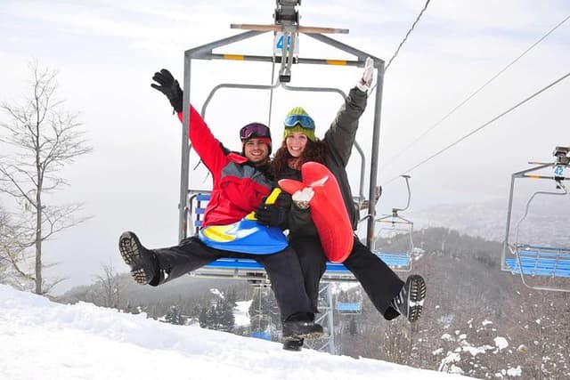 Sledge Experience at Piedras Blancas Snow Resort with Transfers