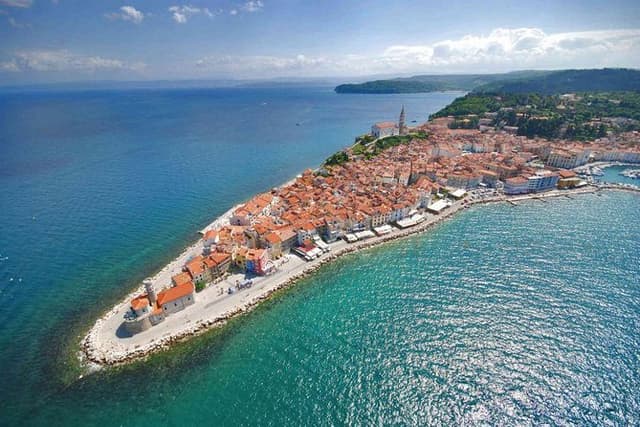Trip along the Slovenian coast from Piran