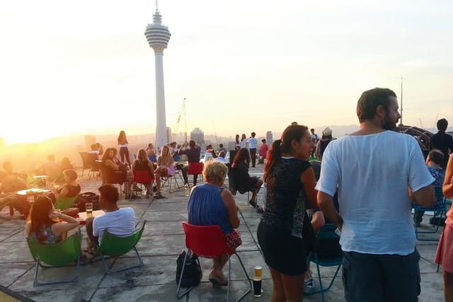 Private Tour : Kuala Lumpur Sunset from Helipad with Dinner & Foot Massage