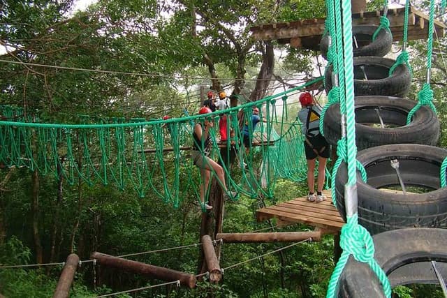 High Ropes "Day Pass Adventure" an activity for families and friends