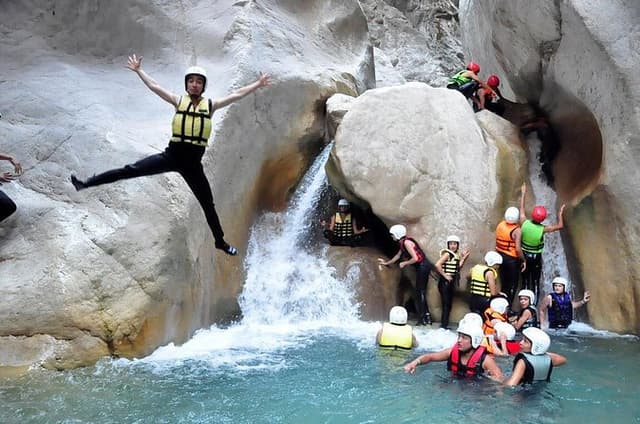 Thrilling Canyoning & Body Rafting at Göynük Canyon Kemer Antalya