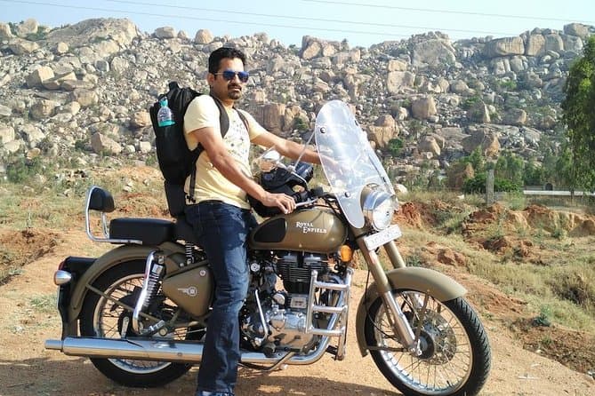 Bangalore to Hoysala Sites Motorcycle Tour