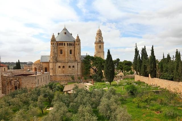 Jerusalem Old City & Mount Zion from Tel Aviv