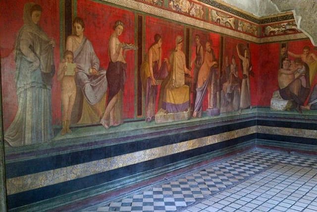 Sharing Tour of Pompeii