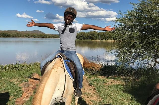 Guided Pony Riding in the Tranquil Surroundings of the Notwane Dam