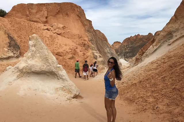 3 Beaches from Fortaleza: Morro Branco, Fontes, and Canoa Quebrada