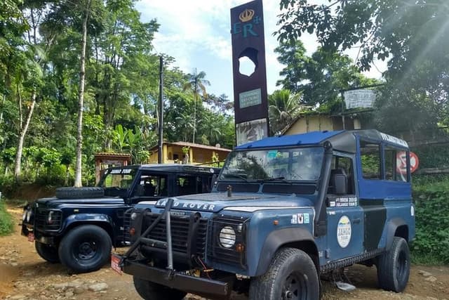 Jipe 4x4 Private 3hr Waterfalls and Waterfall Paraty by Jango Tour