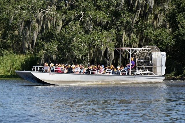 Airboat Ride with Optional Transportation from New Orleans