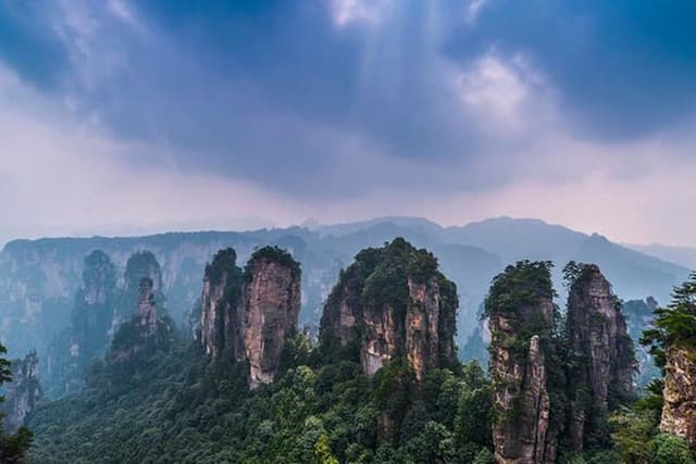Private day tour to Zhangjiajie Glass Bridge and Avatar Mountain