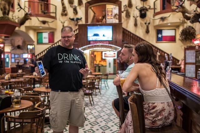 Private History Pub Tour through the Menger & Buckhorn Saloon