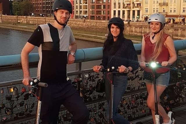 E-Scooter Krakow sightseeing tour