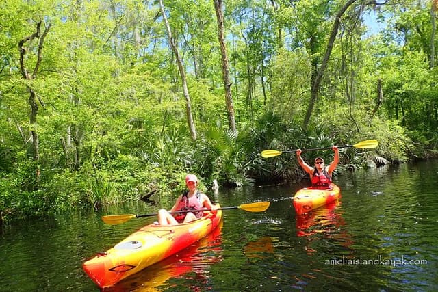 Self Guided Family Friendly Kayak Rental Experience Old Florida