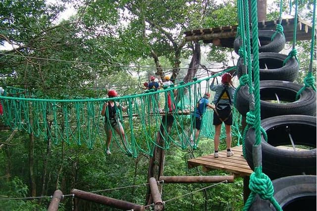 Shore Excursion Mix Adventure Zip Line Day for Families and Friends