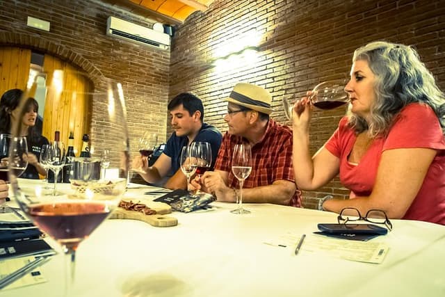 Montserrat & Winery Visit Tour with Traditional Farmhouse Lunch
