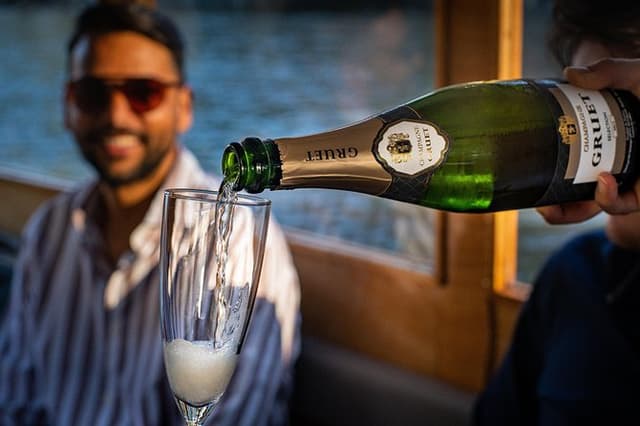 Amsterdam Champagne Private Canal Cruise